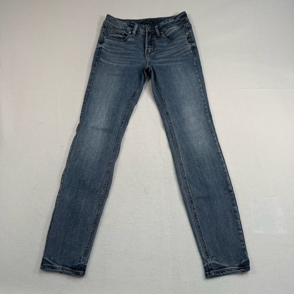 Silver Suki Skinny Jeans Womens Size 27X31 Medium Wash Mid Rise Stretch - Picture 2 of 12
